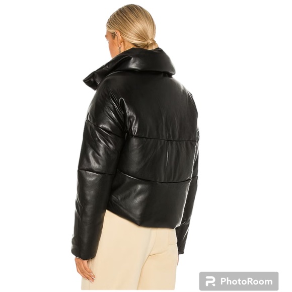 NWT Apparis Jemma Puffer Jacket in Noir Size Large - Picture 4 of 16